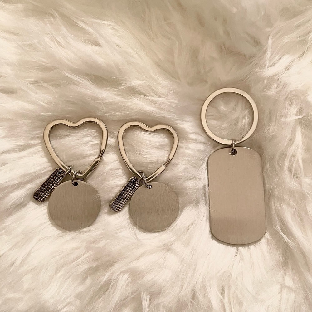 Teacher Appreciation Keychains | 3 Metal Keychains for Teachers - Picture 5 of 11